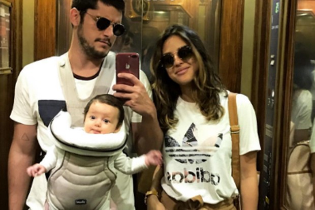 Bruno Gissoni, Yanna Lavigne e Madalena (Foto: Reprodução/Instagram)