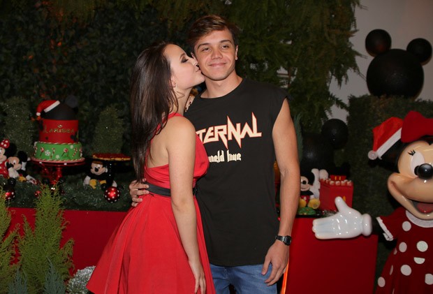 Larissa Manoela e Leo Cidade (Foto: Thiago Duran/AgNews)