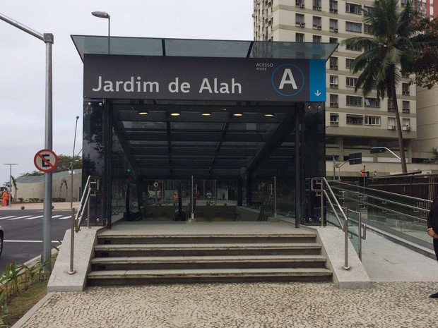 Estação Jardim de Alah, Leblon (Foto: Bruno Albernaz)