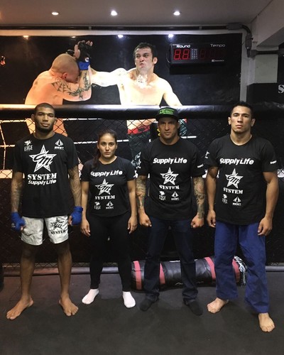 Luan "Miau" Santiago, Kinberly Novaes, Killys Mota, Cristiano Marcello, CM System, MMA (Foto: Arquivo pessoal)