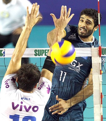 Rio de Janeiro Minas vôlei Superliga (Foto: Gaspar Nóbrega  / Inovafoto)