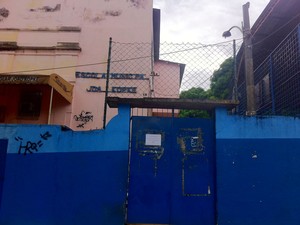 Diretora da Escola Municipal João Kopke é agredida por aluno (Foto: Isabela Marinho / G1)