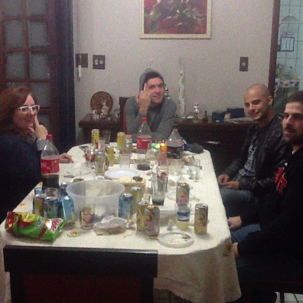 Nasser Rodrigues (centro) (Foto: Reprodução/Instagram)