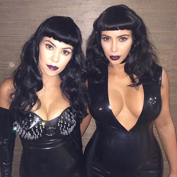 Kourtney Kardashian e Kim Kardashian  (Foto: Instagram/ Reprodução)