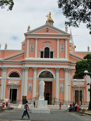 Basílica da Penha será um dos pontos visitados (Foto: G1 Pernambuco)