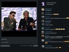 Adam Lambert posta foto do show no Rock in Rio e fãs elogiam: 'Lacrou'