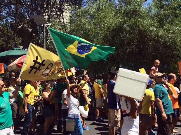 G Manifestantes Protestam Contra Governo Dilma E Lula Em Campinas