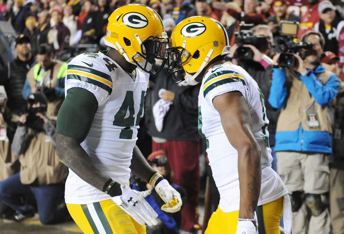 Green Bay Packers Davante Adams James Starks - nfl playoffs (Foto: Reuters)
