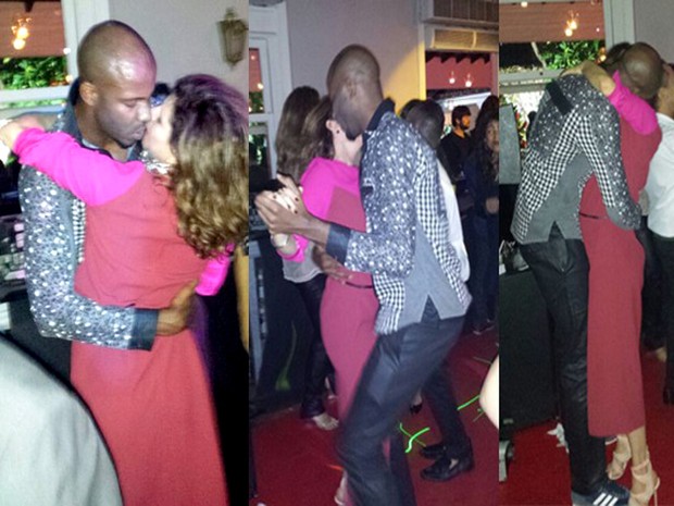 Jamelão Neto e Débora Bloch na festa do Prêmio da Música (Foto: Acyr Mera Júnior)