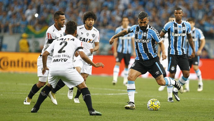 Douglas Grêmio x Atlético-MG (Foto: Lucas Uebel/Divulgação Grêmio)