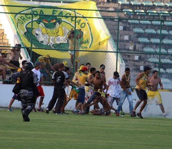 Gama x Brasiliense (Foto: Douglas Oliveira / Gama)