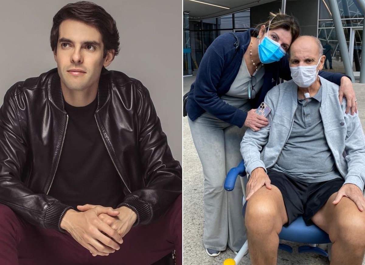 Pai de Kaká tem alta após 40 dias de internação por Covid (Foto: Mari Righez e Reprodução / Instagram ) Pai de Kaká tem alta após 40 dias de internação por Covid (Foto: Mari Righez e Reprodução / Instagram )