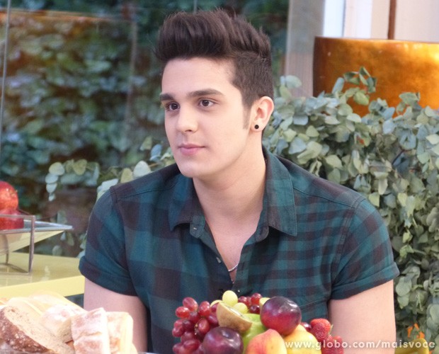Luan Santana no Mais Você (Foto: Mais Você/TV Globo)