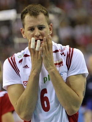 Kurek Polônia liga mundial vôlei (Foto: Divulgação / FIVB) Kurek Polônia liga mundial vôlei (Foto: Divulgação / FIVB)