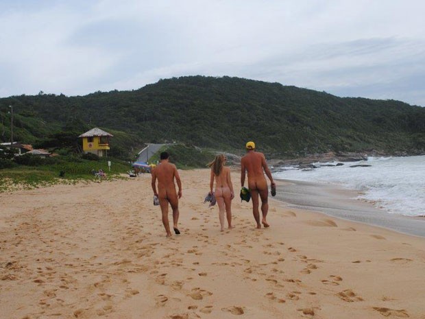 Excursão Naturistas pelo Brasil, viagem de motor home feita por um grupo de nudistas (Foto: Divulgação/Portal Brasil Naturista)