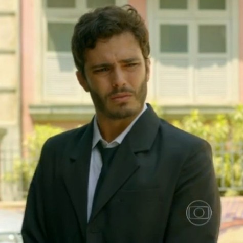 Thiago Rodrigues em cena de 'Guerra dos sexos' (Foto: Reprodução)