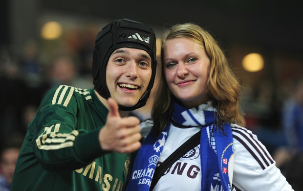 Torcedor Chelsea Petr Cech Nordsjaelland (Foto: Getty Images)