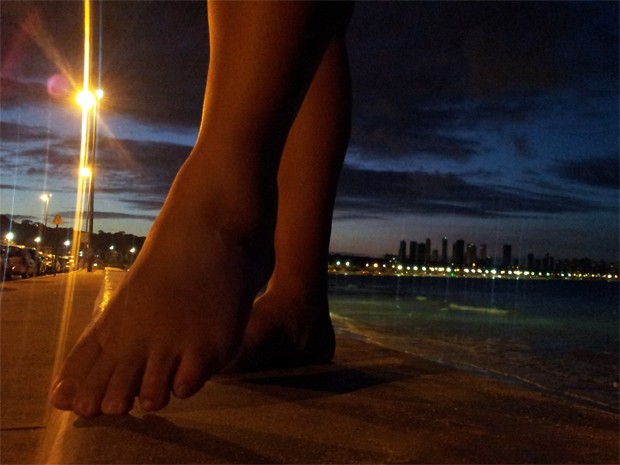 A foto 'O mundo aos meus pés', de Júnior Tavares, foi a grande vencedora da categoria Celular (Foto: Júnior Tavares/Paraíba dos seus Olhos)