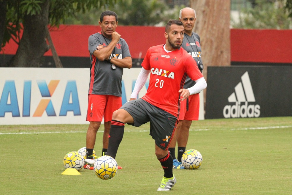 Canteros não está nos planos do Flamengo (Foto: Gilvan de Souza/Flamengo)