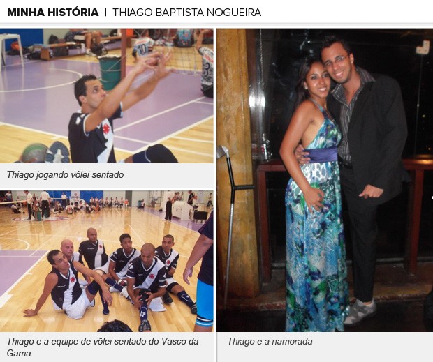 Minha História Thiago Baptista Nogueira, Eu Atleta (Foto: Arquivo Pessoal)