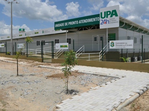 Unidade de Pronto Atendimento de Quixadá foi inaugurada em fevereiro deste ano (Foto: Governo do Ceará/Divulgação)