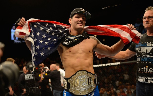 Anderson Silva x Chris Weidman UFC 162 (Foto: Getty Images)