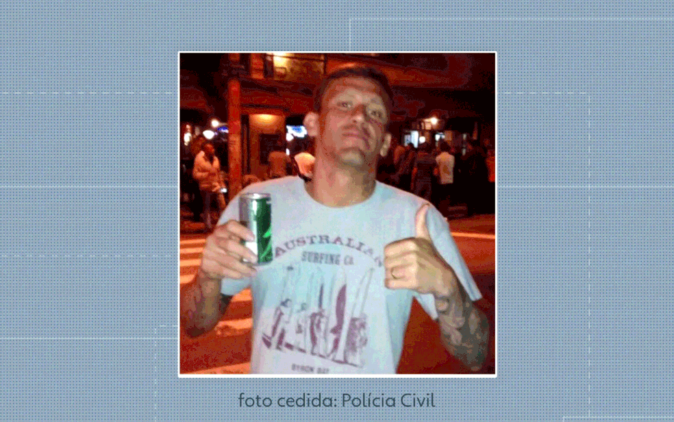 Bruno de Oliveira Tavares teve o corpo reconhecido pelo pai dias após desaparecer na Cracolândia (Foto: Reprodução/TV Globo)