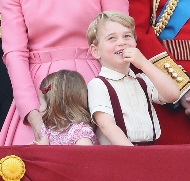 Charlotte e George (Foto: Getty Images)