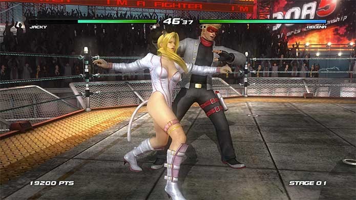 Dead or Alive 5 Last Round mantém boa luta (Foto: Reprodução/Felipe Vinha)