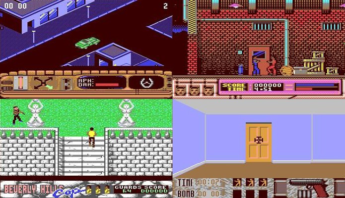 Beverly Hills Cop cai no erro de tentar muitos estilos de jogabilidade diferentes (Foto: Reprodução/GameFaqs)
