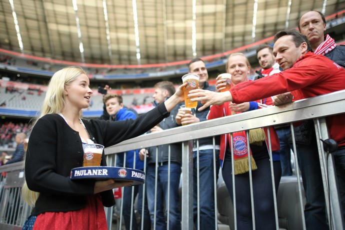 Cerveja torcida Bayern (Foto: Getty Images)