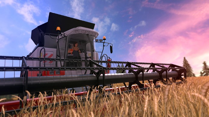 Trabalhe com maquinário pesado no campo (Foto: Divulgação/Giants Software)