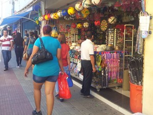 Comércio na área central de Piracicaba fecha nesta sexta-feira (3)  (Foto: Claudia Assencio/G1)