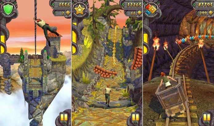 Temple Run 2 aparece em lista como app que consome muita energia (Foto: Divulgação)