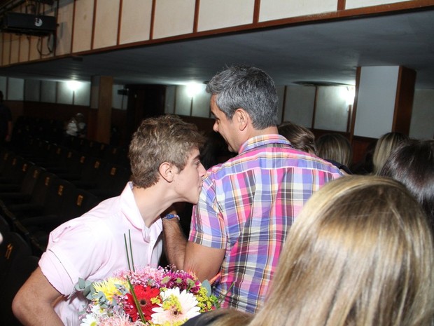 Otaviano Costa e Eike Duarte (Foto: THYAGO ANDRADE/FOTO RIO NEWS)