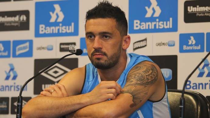 Grêmio Edílson Grêmio (Foto: Eduardo Moura/GloboEsporte.com)