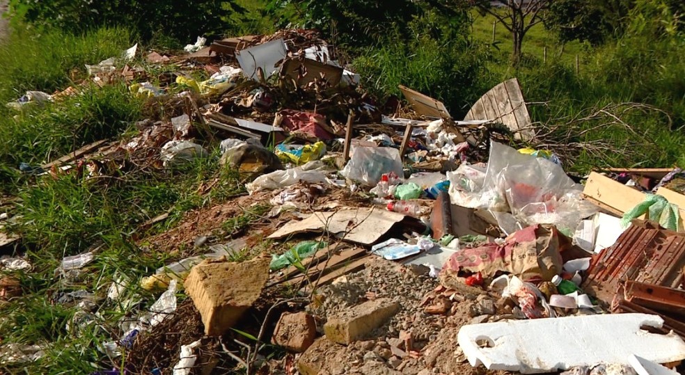 Campinas tem 114 áreas com descarte irregular de lixo, afirma Prefeitura (Foto: Reprodução EPTV)