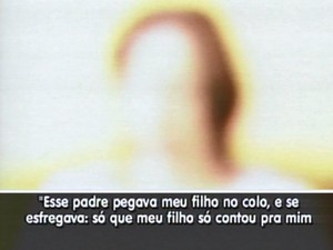 Mãe de uma das crianças disse que notou comportamento estranho (Foto: Reprodução/EPTV) Mãe de uma das crianças disse que notou comportamento estranho (Foto: Reprodução/EPTV)
