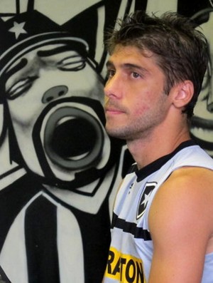 Fellype Gabriel entrevista Botafogo (Foto: André Casado / Globoesporte.com) Fellype Gabriel entrevista Botafogo (Foto: André Casado / Globoesporte.com)