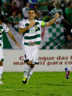 Fumagalli guarani gol palmeiras (Foto: Gustavo Tilio / Globoesporte.com)