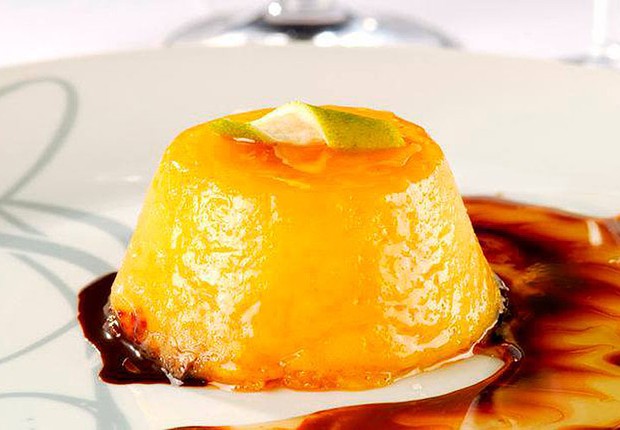 Pudim de laranja do restaurante Trindade, uma das receitas mais pedidas da chef Ilda Vinagre (Foto: Divulgação)