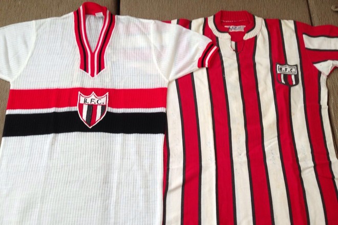 Camisa histórica Botafogo-SP (Foto: Arquivo pessoal)