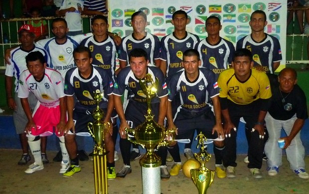 Equipe de futsal de Manacapuru, amazonas (Foto: Arquivo pessoal)