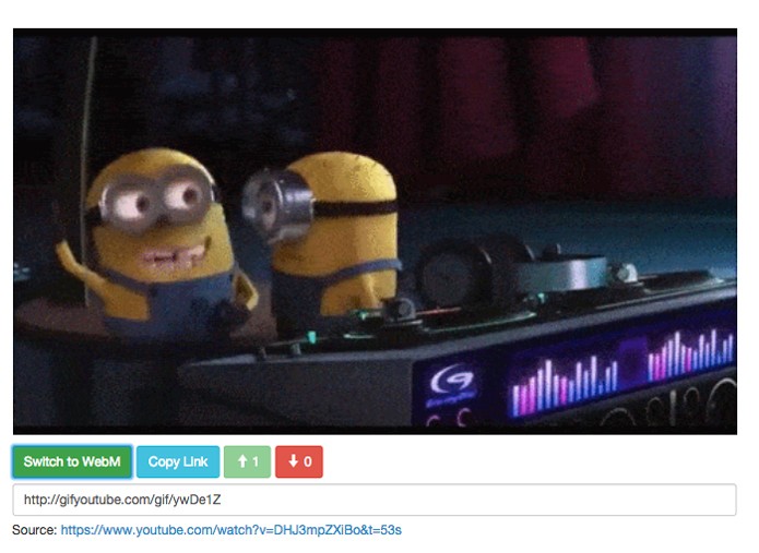 Ou alterne para o formato Gif (Foto: Reprodução/André Sugai)