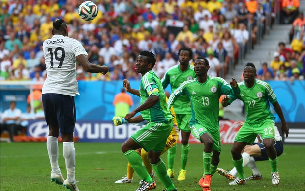 Pogba gol França x Nigéria (Foto: Getty Images)