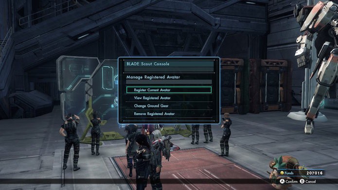 Xenoblade Chronicles X: registre o seu herói para que outros jogadores possam contratá-lo (Foto: Reprodução/Victor Teixeira)
