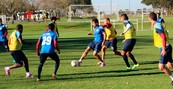 Tricolor encerra preparação para jogo (Tricolor encerra preparação para jogo (Preparação para pegar Inter é encerrada (Tricolor encerra preparação para o Inter (Preparação para pegar Inter é encerrada (Divulgação/EC Bahia)))))
