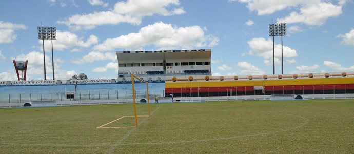 Estádio Perpetão, em Cajazeiras, na Paraíba (Foto: Juliana Santos / Jornal da Paraíba)