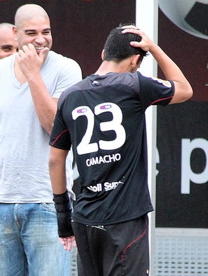 Adriano, Flamengo (Foto: Maurício Val / Vipcomm)