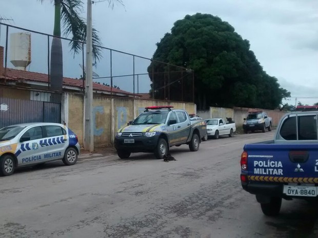 PM ainda realizou vistoria no local após o princípio de rebelião (Foto: Divulgação)